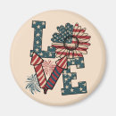 Recherche de le feu magnets Drapeau américain