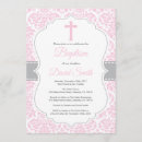 Recherche de rose de damassé invitations Croix