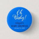 Recherche de noms de bébé badges Baby shower