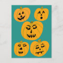 Recherche de citrouille halloween cartes postales Automne