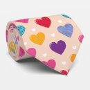 Recherche de motifs doux cravates Valentine