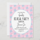 Recherche de snowflake gender reveal invitations Bleu