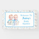 Recherche de twins baby shower banderoles Jumeaux