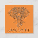 Recherche de style de bohème cartes visite Élégant