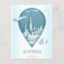 Recherche de vienne vintage cartes postales Aquarelle