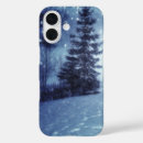 Recherche de scène de neige iphone coques Bois
