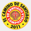 Recherche de santiago autocollants Camino