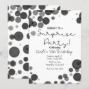 Recherche de pois noir blanc invitations Points