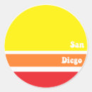 Recherche de san diego autocollants Rétro