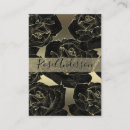 Recherche de mariage gothique cartes visite Vintage