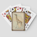 Recherche de girafe jeux de cartes Safari