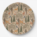 Recherche de hérisson assiettes en papier Baby shower garçon