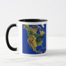 Recherche de cartographie tasses Amérique du nord