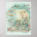 Recherche de vintage mermaid posters Sous la mer