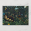 Recherche de reve cartes postales Henri rousseau