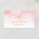 Recherche de dor cartes visite Salon de beauté