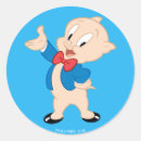 Recherche de porky pig autocollants Cochon
