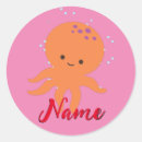 Recherche de pieuvre autocollants Vie marine