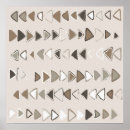 Recherche de motif triangles posters Abstrait