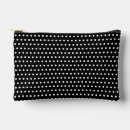Recherche de pois blanc cosmétiques pochettes Noir