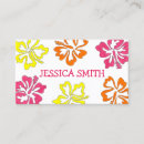 Recherche de le hibiscus cartes visite Floral