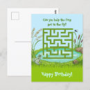 Recherche de étang vœux cartes Pour enfants