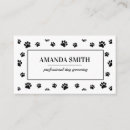 Recherche de motif de chien cartes visite Toilettage