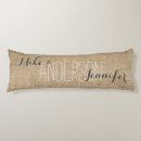 Recherche de jute coussins Monogramme