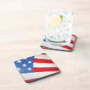 Recherche de drapeau américain dessous de verres Bleu