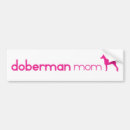 Recherche de dobermann voiture autocollants Pinscher de dobermann