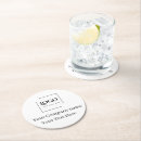Recherche de logo rond dessous de verres Minimaliste
