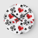 Recherche de poker horloges Coeur