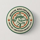 Recherche de dinosaure badges Préhistorique