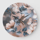 Recherche de motif floral horloges Peint