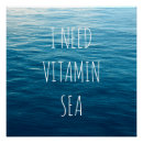 Recherche de vitamine posters Mer