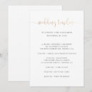 Recherche de chronologie de mariage invitations Minimaliste