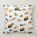 Recherche de nourriture japonaise coussins Résumé