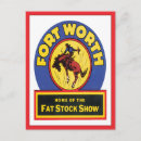 Recherche de fort worth cartes postales Rétro