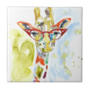 Recherche de girafe carreaux Safari