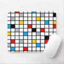 Recherche de piet tapis souris Mondrian