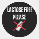 Recherche de laitier autocollants Intolérant au lactose