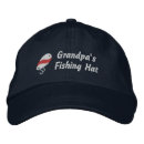 Recherche de pêche brodées casquettes Papa