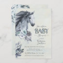 Recherche de horse baby shower invitations Floral