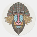 Recherche de babouin autocollants Dessin