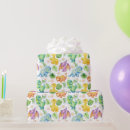 Recherche de dragons mignons papier cadeau Dino