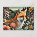 Recherche de fox cartes postales Boisé