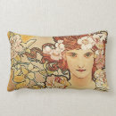 Recherche de alphonse mucha coussins Fleurs