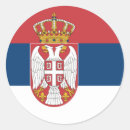Recherche de drapeau serbe autocollants Fierté
