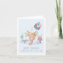 Recherche de amphibien anniversaire cartes Aquarelle