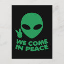 Recherche de alien mignon cartes postales Ufo